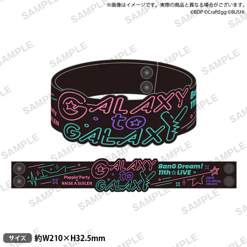 BanG Dream! 11th☆LIVE DAY1:Poppin'Party×RAISE A SUILEN「GALAXY to GALAXY」Rubber Band