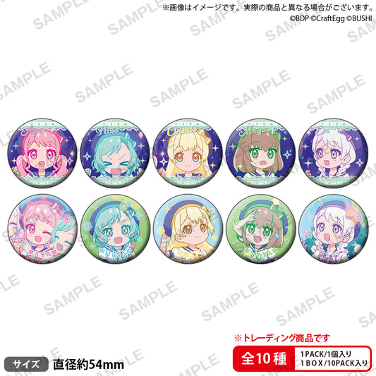 BanG Dream! Girls Band Party! Trading Can Badge "Brand new Pastel Road!"