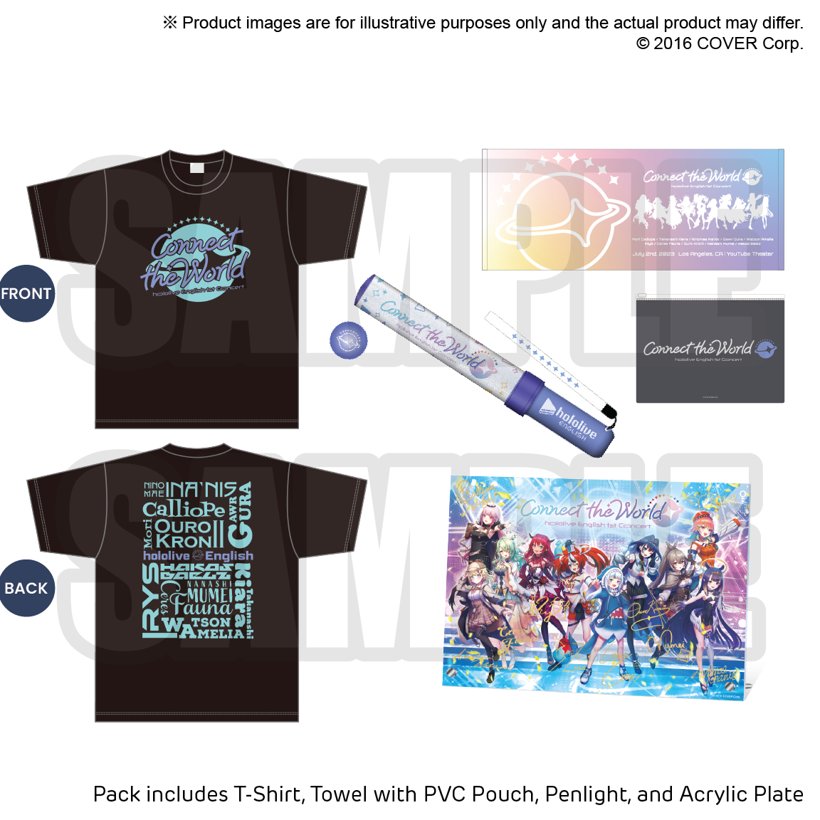 hololive English 1st Concert -Connect the World- Essentials Pack