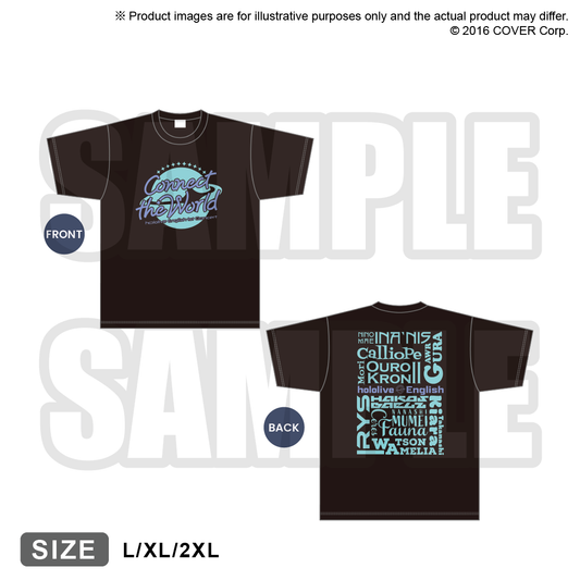 hololive English 1st Concert -Connect the World- T-Shirt