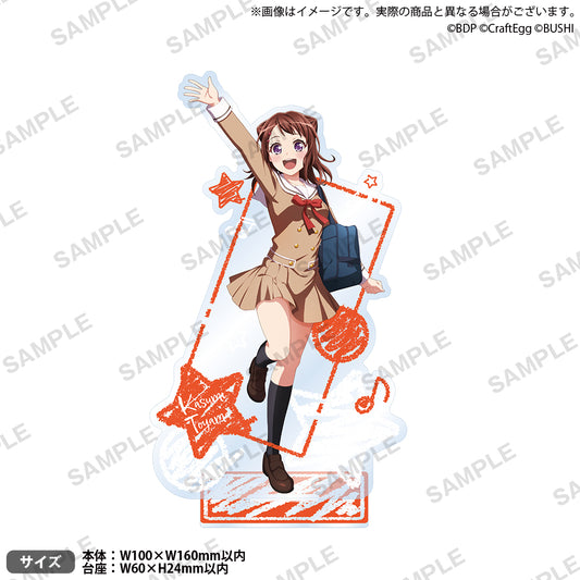 BanG Dream! Girls Band Party! Acrylic Stand School ver. "Poppin'Party"