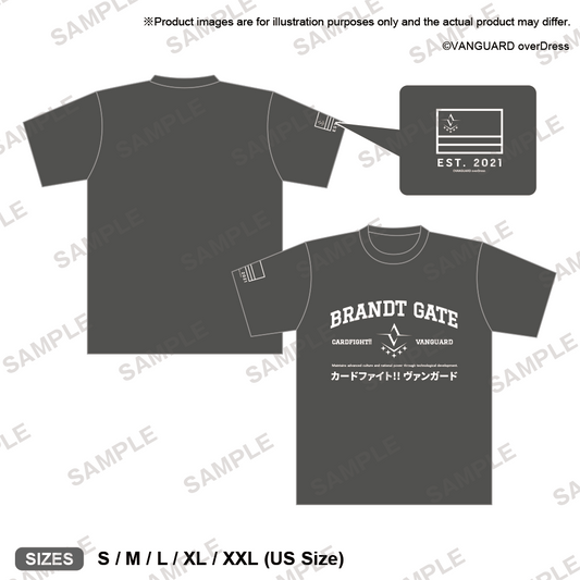 CARDFIGHT!! VANGUARD overDress Nation T-Shirt ver. Brandt Gate