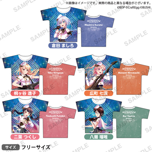 BanG Dream! Special☆LIVE Girls Band Party! 2020→2022 Full Color T-Shirt ver. Morfonica