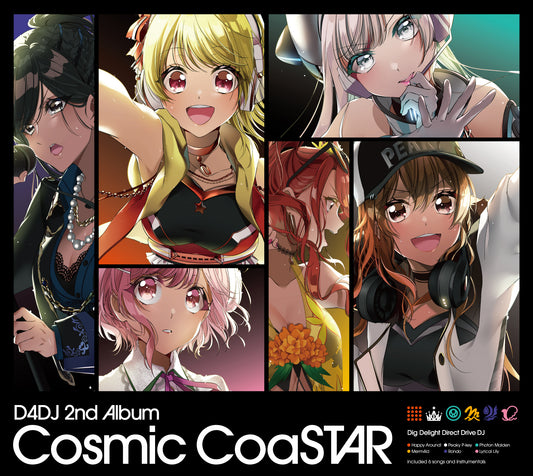 D4DJ 2nd Album "Cosmic CoaSTAR"